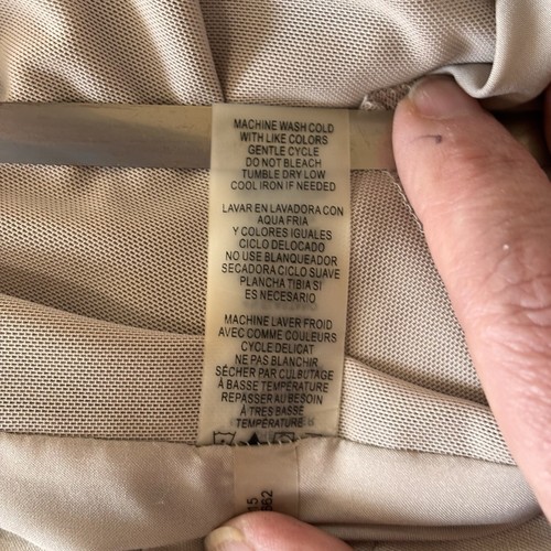 Calvin Klein Invisible Fit Solutions Pencil Skit Size 2 Beige - Picture 9 of 9