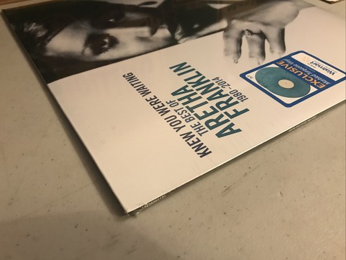 Aretha Franklin - Knew You Were Waiting 1980-2014 - Blue Marble Vinyl 2LP sealed - Picture 7 of 7