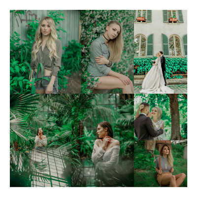 Green Mood Lightroom Presets with DNG And XMP Files