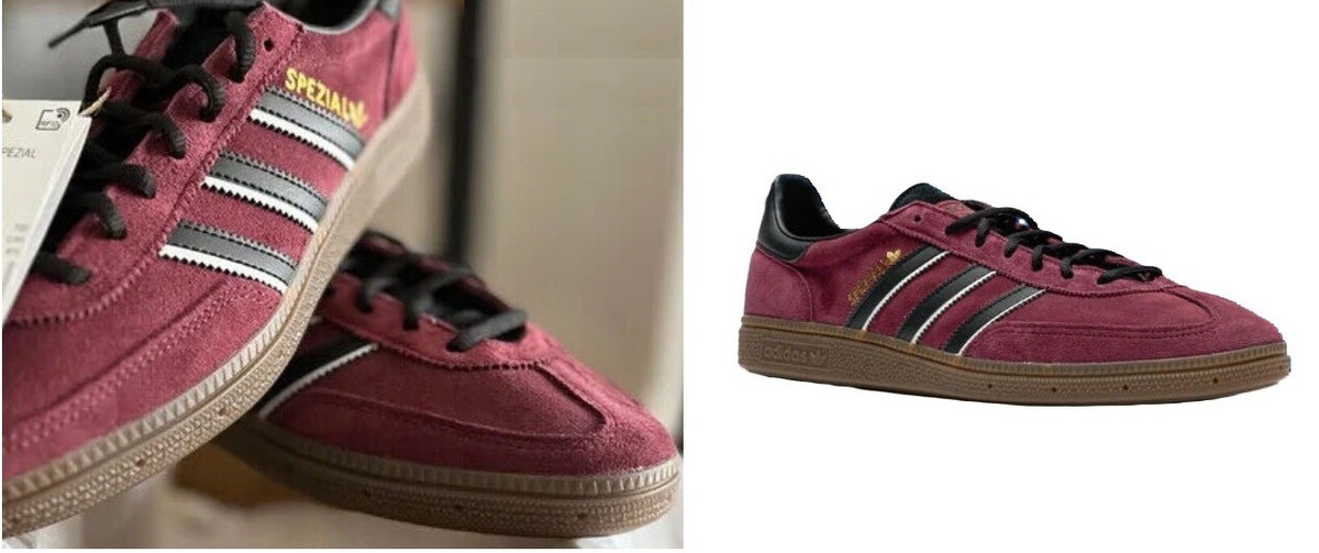 Adidas Originals Handball SPEZIAL Special Maroon Black Gold 
