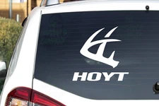 HOYT -CNC cut Decal Vinyl Sticker-Pic from multi colors!