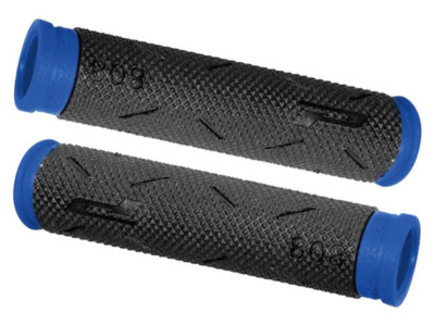 Poignées PROGRIP Vintage MTB – Bleu – 120mm Pour VTT Rétro
