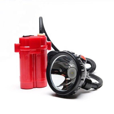 Rechargeable LED Mining Cap Lamp Headlight Safety Light for Miners & Outdoor Use