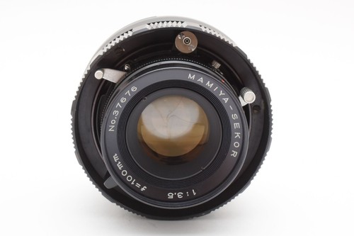 【MINT+++ w/ Hood 】 Mamiya Sekor 100mm f3.5 Lens Universal Press Super From JAPAN - Imagen 4 de 12
