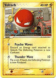 Pokemon Team Rocket Returns  80/109 Voltorb Card