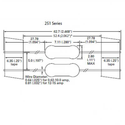 Fusibile A Cartuccia 5x20mm In Vetro, Azione Rapida 5A ESKA - Foto 9