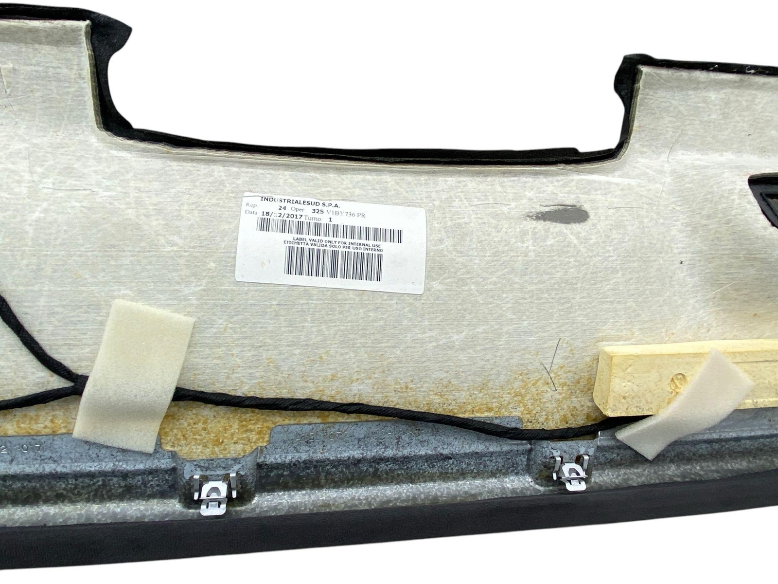 2016-2020 BENTLEY BENTAYGA OEM INTERIOR ROOF HEADLINER BELUGA BLACK 36A867505BS