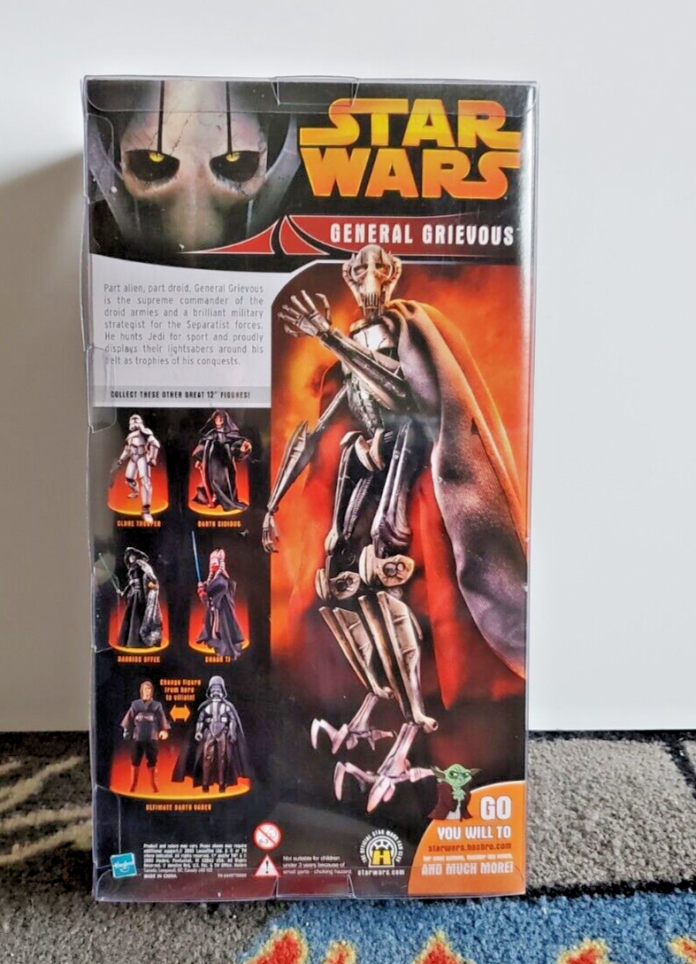 Hasbro/STARWARS 12inch“GENERAL GRIEVOUS” Star Wars Revenge Of The Sith 12
