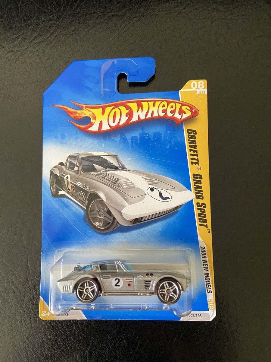 Hot Wheels 2008 #8 1963 CORVETTE GRAND SPORT #08/40 Silver | eBay