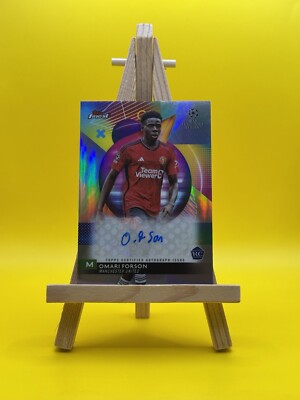 2023-24 Topps Finest Omari Forson Rookie RC Auto Signatures Refractor #A-OF
