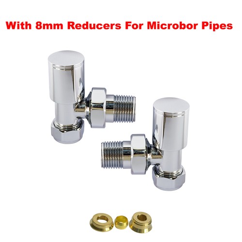 Towel Rail Valve 15mm 10mm 8mm Microbore For Bathroom Towel Radiator 1/