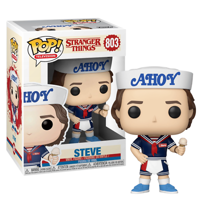Stranger Things　フィギュアセット Funko pop STRANGER THINGS SEASON 3 ICE CREAM STEVE 3.75