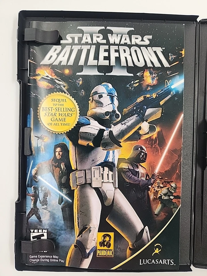 Star Wars Battlefront II PS2 PlayStation 2 Complete CIB - Image 4 of 4