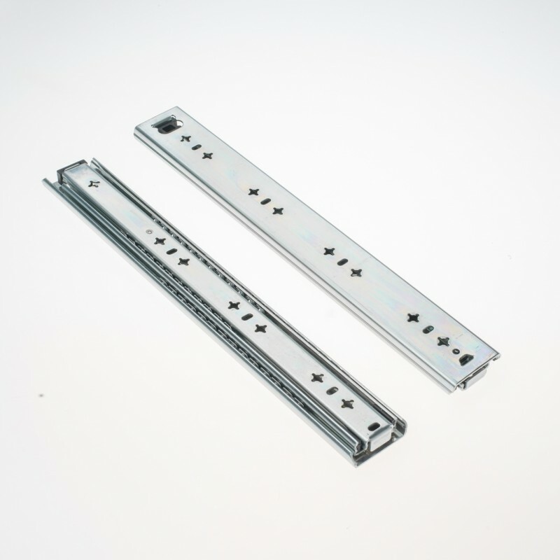 Schwerlast-Teleskopschiene 300-1500 Mm, 136 Kg Tragkraft – Vollauszug, Silber, Von AC_TOOL