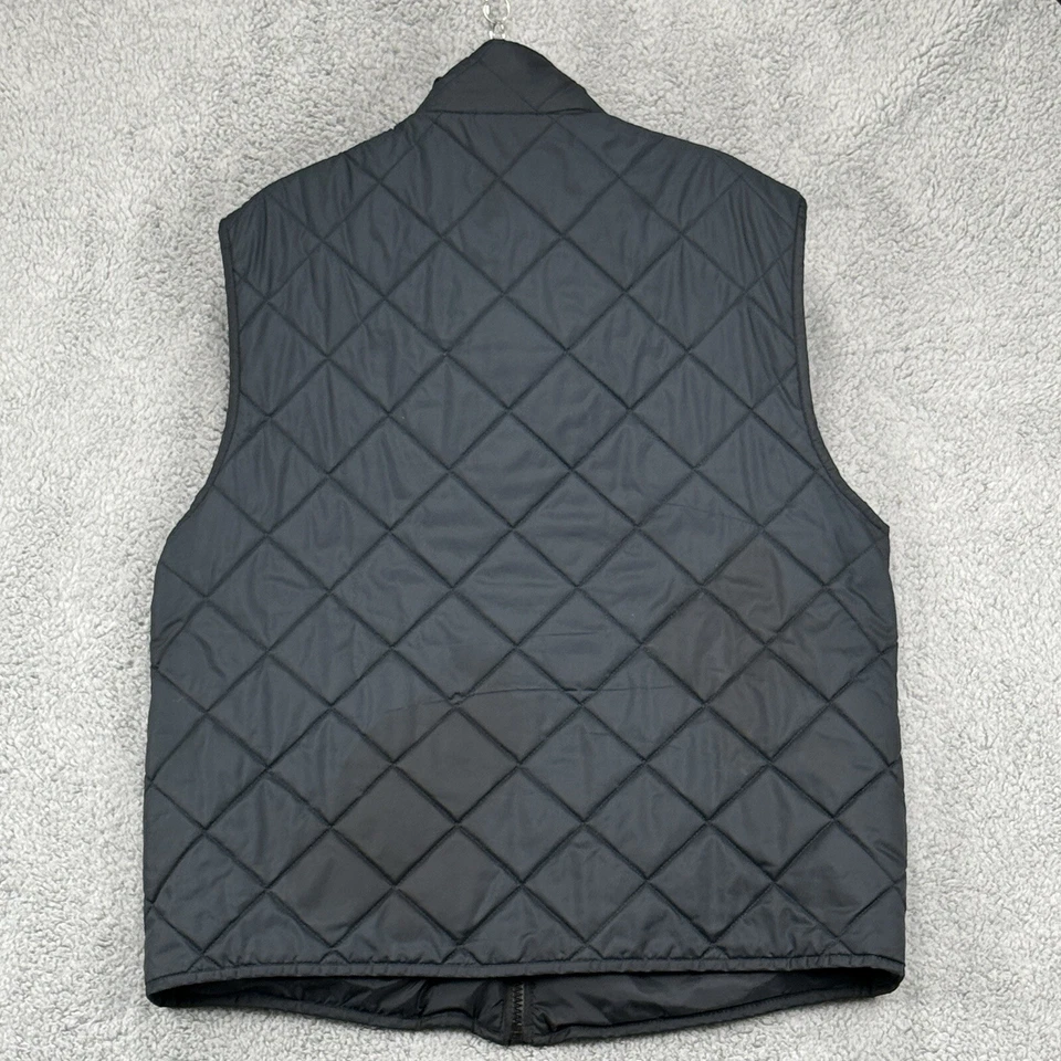 Chaleco acolchado Marc New York para hombre XL azul oscuro bolsillos con cremallera completa cuello alto Foto 2 de 4