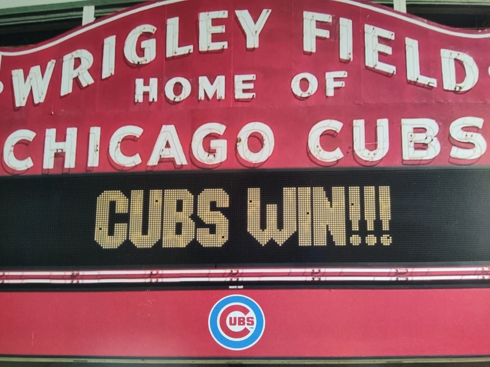 Wrigley Field Home Of Chicago Cubs ~ Cubs Win!!! ~ Going Out Of Business Sale ~ - Image 3 of 4