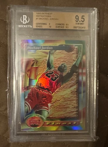 1993 Finest Refractor Michael Jordan BGS 9.5 RARE