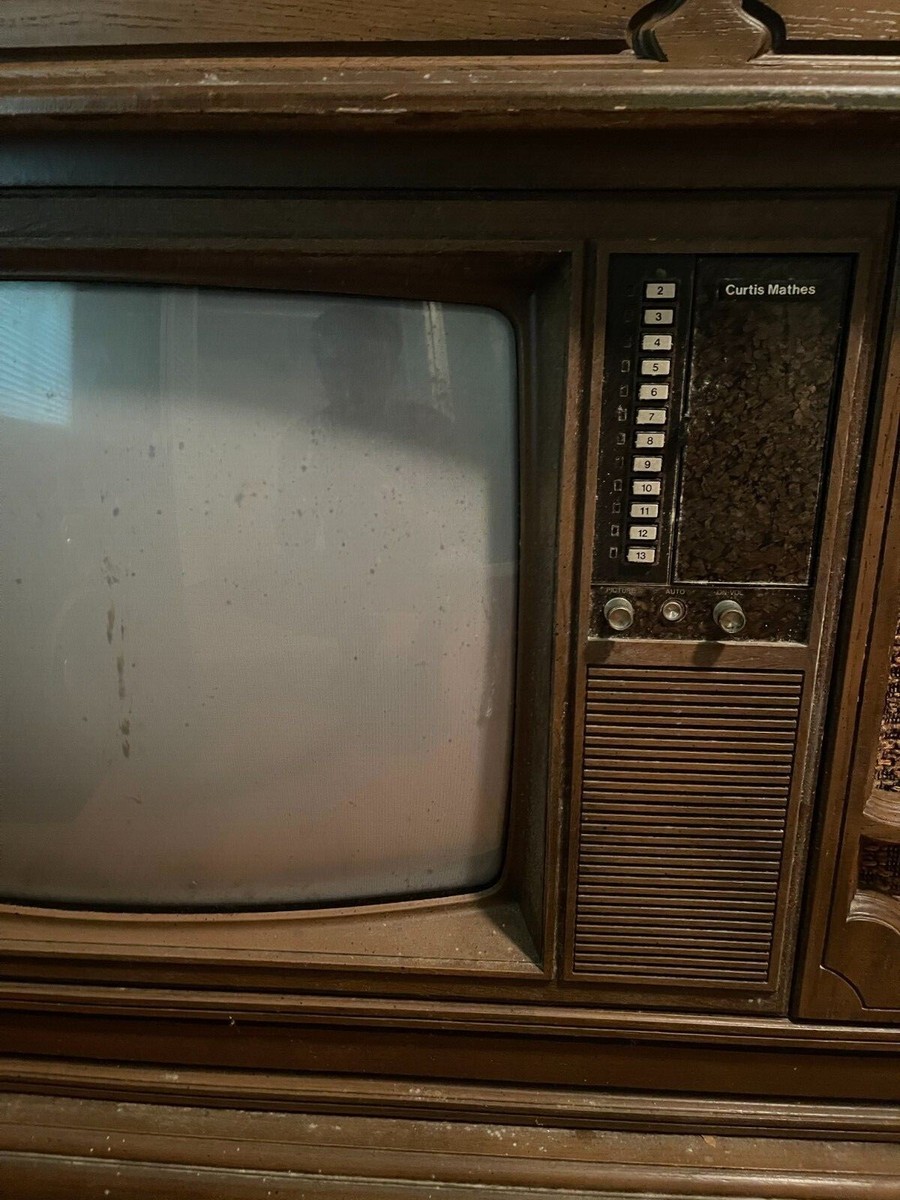 Curtis Mathes Console Living Room With Tv 1985 Curtis Mathes Color