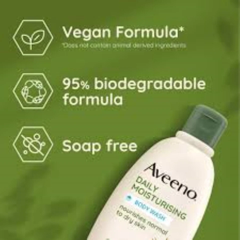 Aveeno Daily Moisturising Body Lotion 500ML Dry to normal skin EU - Image 2 of 4