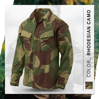 断捨離SALE【HAVERSACK】Brush Stroke Camo BDU Tactical Pants Helikon Tex UTP Cargo Trousers Rhodesian