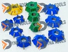 12 Cutters Set Carbide Tipped Valve Seat 45-30-70 (20 Deg) + 8 GUIDES + HANDLES