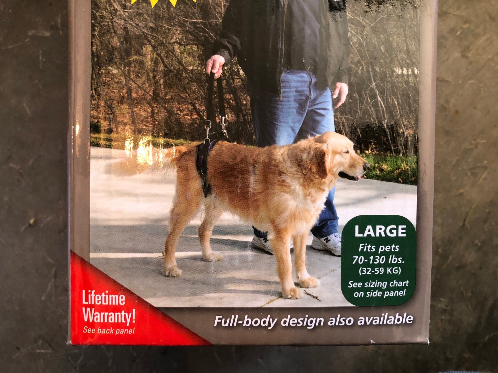 Solvit Carelift REARONLY Lifting Harness, For Large Sized Dogs 62365