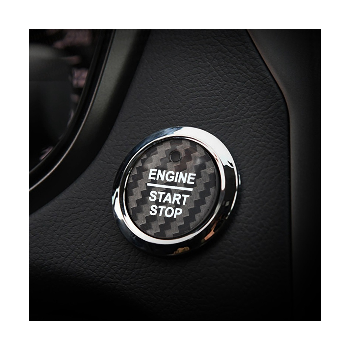Car Ignition Device Start Button Sticker for Everest Mondeo Escort