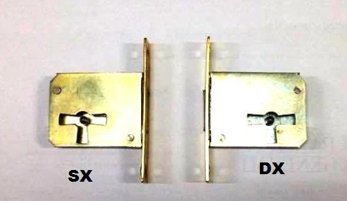 TECNO LOCK - MR CAS Serratura ad una leva da infilare per cassetti ante armadio e mobili