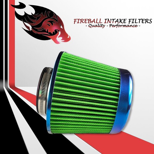 3" Reusable High Flow Performance Cold Air Intake Filter Kit Green For Kia - Bild 7 von 13