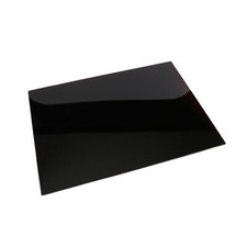 60X52Cm Black Universal Hob Cover Plate Tempered Glass Worktop Saver Dishwasher