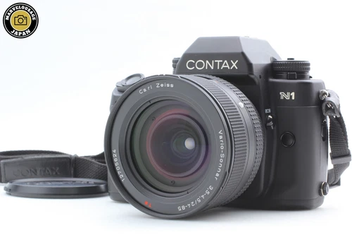 [Near MINT] CONTAX N1 SLR Film Camera Carl Zeiss 24-85mm f/3.5-4.5 From JAPAN