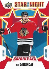Alex DeBrincat #2S-04 - 2019-20 Credentials - 2nd Star of the Night - Veterans
