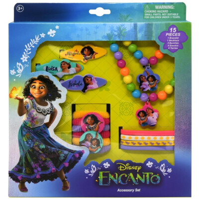 Disney Encanto 15 Piece Accessory Box Set with Jewelry