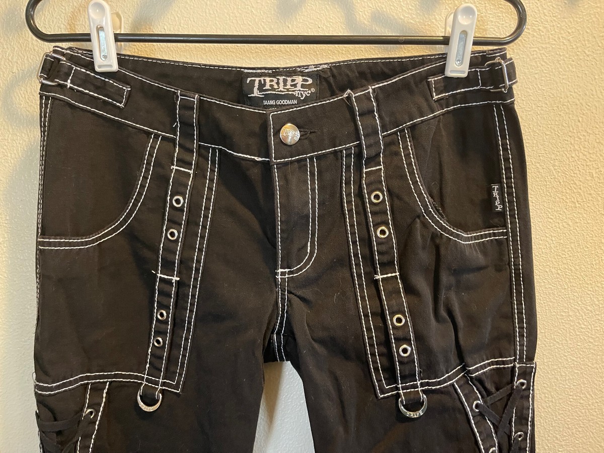 Vintage Tripp NYC Hot Topic Pants Dark Street Sz5 Y2K rare