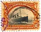 USA 1901 Ten Cent Postage Stamp Used Sc 299 SA-354 — photo 3