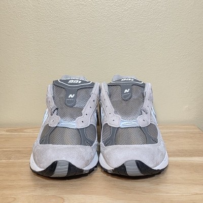 New Balance 991 Made in UK Kith Grey White M991GL Men's Size 9.5
