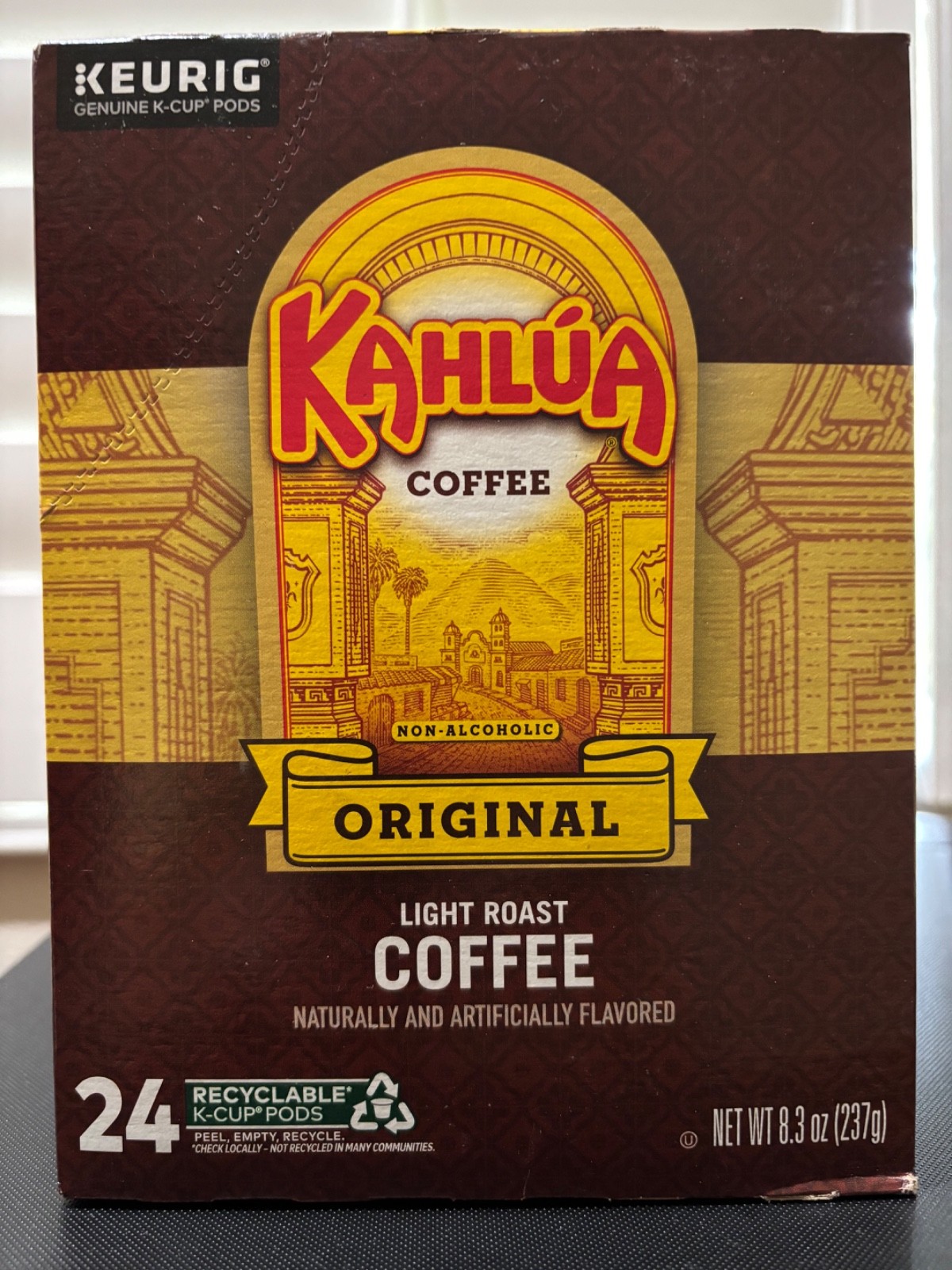 Kahlua Original Keurig K-Cup Pod,  24, Light Roast Coffee, D