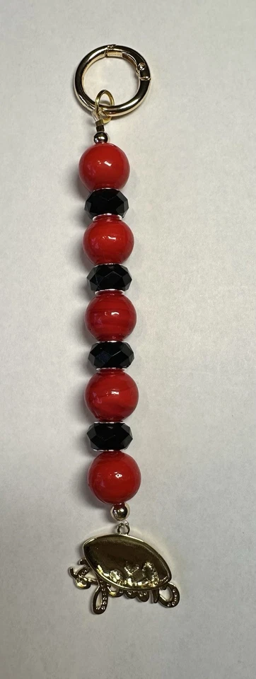 Kansas City Chiefs Llavero Hecho a Mano, Mochila/Cartera Dije, Dije Retrovisor Foto 2 de 3