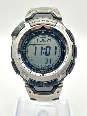 Casio PROTREK PRW1300TJ Wristwatch Solar Timepiece Preowned Ready to Use