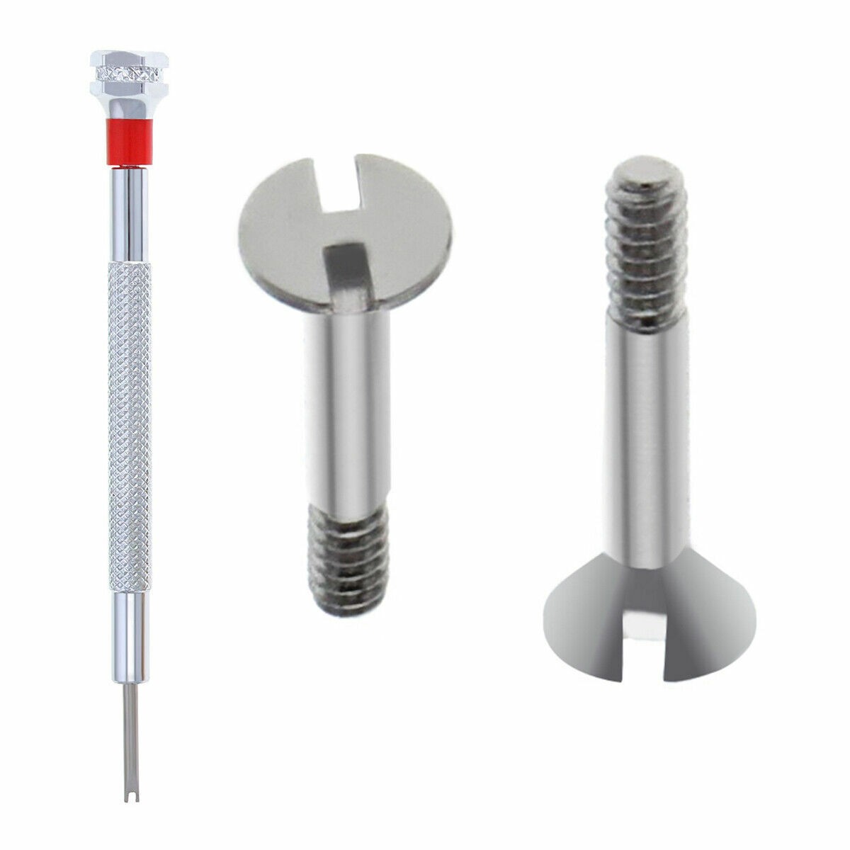 2 THICKER SCREW H FOR HUBLOT CERAMIC 301.PB.131.RX WATCH STRAP BAND SCREWDRIVER
