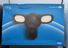 Floodlight Cam Pro with 2K Video and Ring Vision, 2 LED Lights, Dual Band Wi-Fi