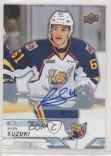 2018-19 Upper Deck CHL Auto Ryan Suzuki #7 Auto a2k