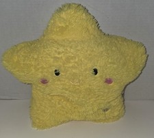 Vintage Star Shaped 9" Soft Toy Plush Lights Works Vintage Used Condition