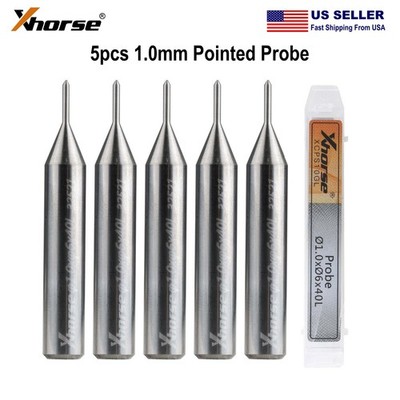 5pcs XHORSE XCPS10GL 1.0mm Pointed Probe Work For Condor XC-Mini Plus II Machine