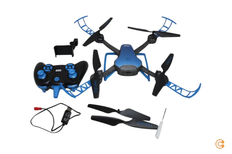 Reely Marathon Quadrocopter RtF Einsteiger Kameraflug Blau SIEHE TEXT/FOTO572 - Bild 2 von 3