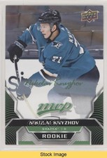 2020-21 Upper Deck MVP High Series Rookies Green Script Nikolai Knyzhov READ 0a4