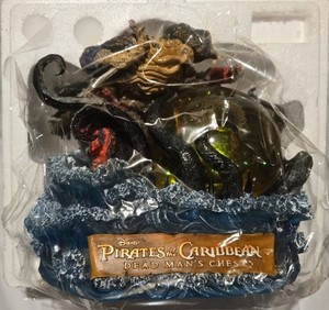 Disney Pirates of the Caribbean Dead Man's Chest Musical Snowglobe