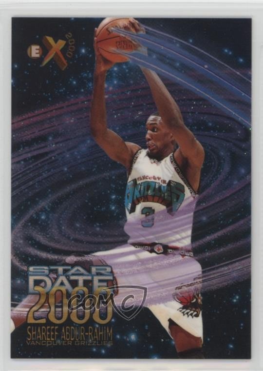 1996-97 Skybox E-X2000 Star Date 2000 Shareef Abdur-Rahim #1 1by8