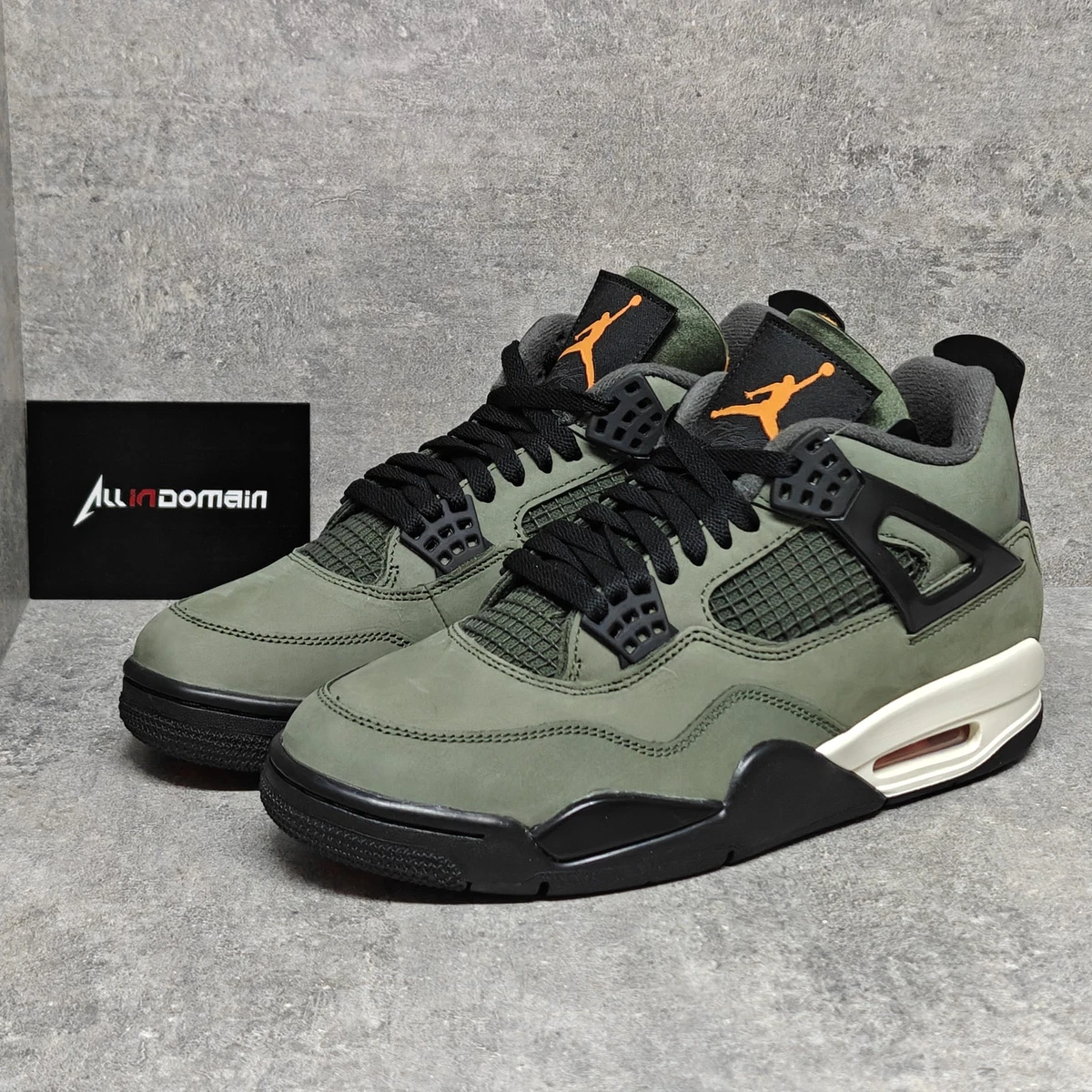 Preços baixos em Undefeated x Air Jordan 4 Retro Green | eBay