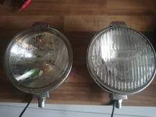 Pair of Lucas sealed beam spotlights New Old Stock